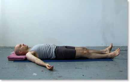 Shavasana or the Corpse Pose