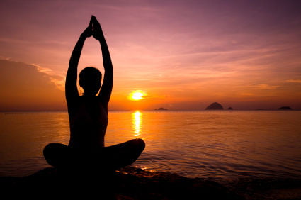 Hatha Yoga meditation