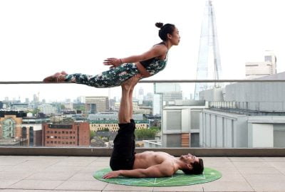couple yoga poses