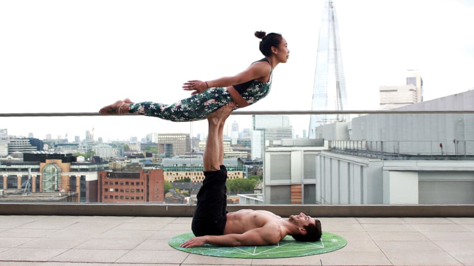 couple yoga poses