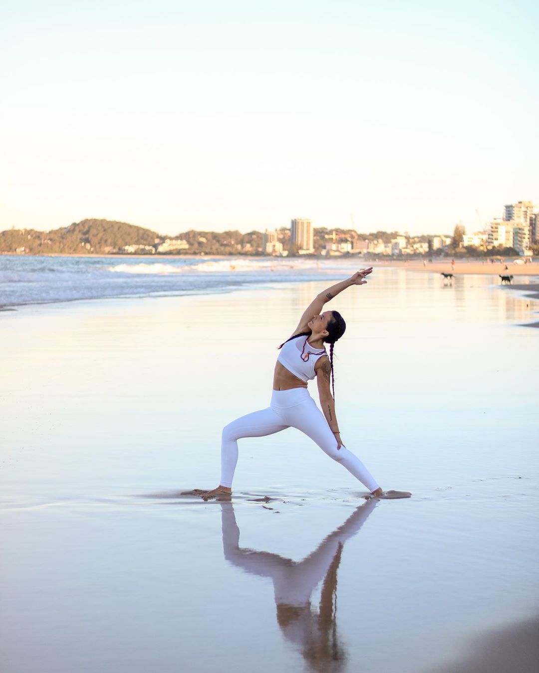 Virabhadrasana or Warrior Pose