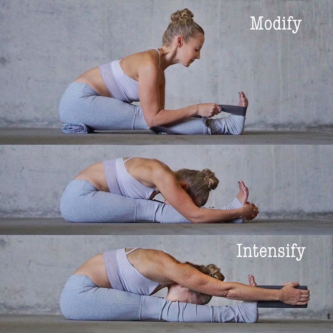 Paschimottanasana or Seated Forward Bend